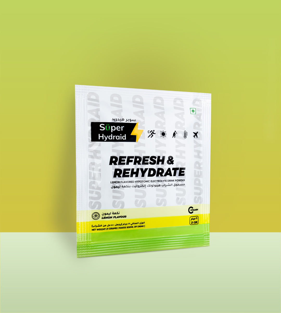 Super Hydraid Electrolyte Drink Mix | Lemon - Protectol-Super Hydraid (Powder)