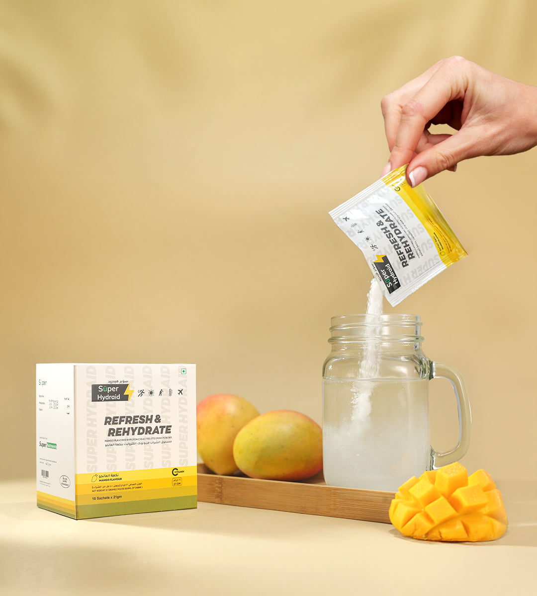 Super Hydraid Electrolyte Drink Mix | Mango - Protectol-Super Hydraid (Powder)