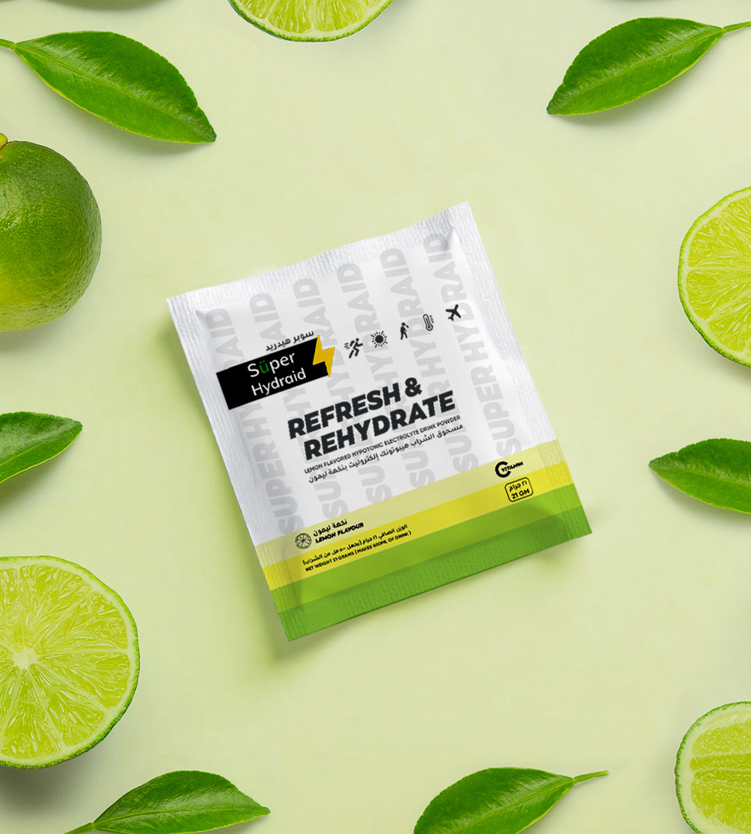 Super Hydraid Electrolyte Drink Mix | Lemon - Protectol-Super Hydraid (Powder)