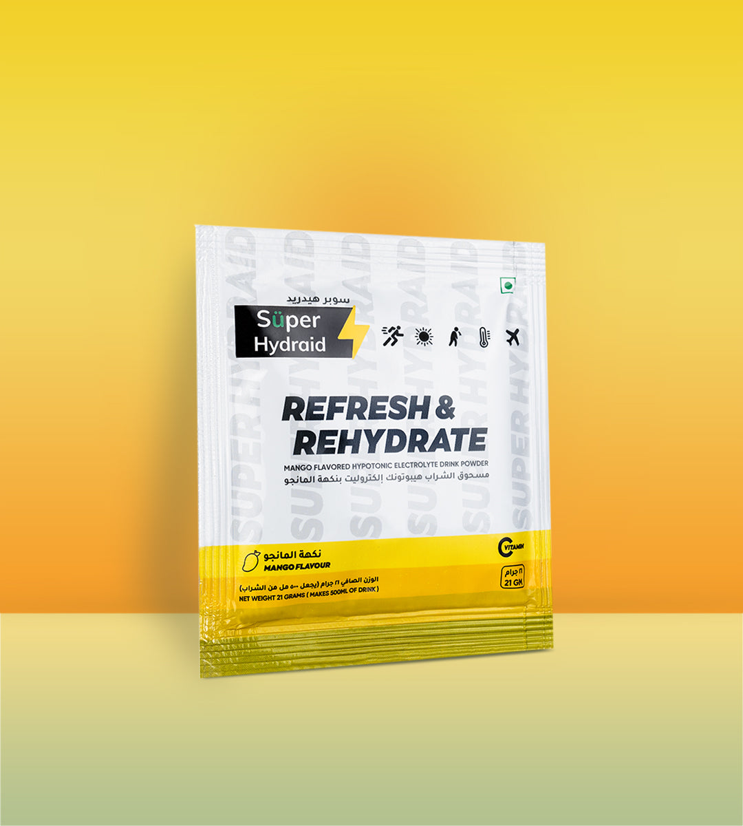 Super Hydraid Electrolyte Drink Rehydration Mango Flavour