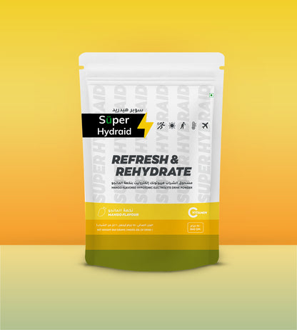 Super Hydraid Electrolyte Drink Rehydration Mango Flavour